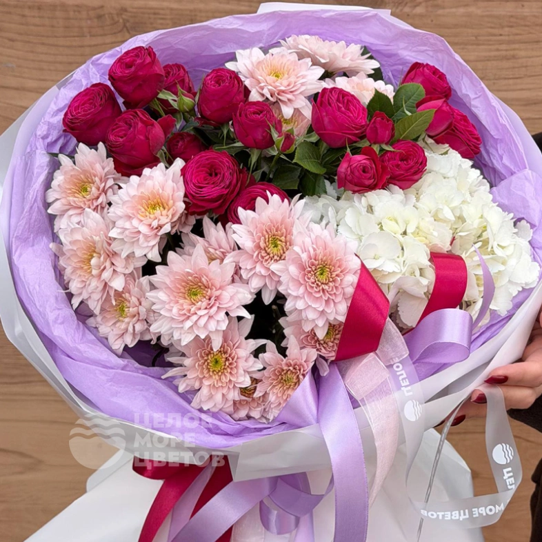 Букет &laquo;Нежный контраст&raquo;