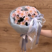 Букет из хризантем &laquo;Нежный рассвет&raquo; 0