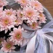 Букет из хризантем &laquo;Нежный рассвет&raquo; 1
