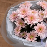 Букет из хризантем &laquo;Нежный рассвет&raquo; 2